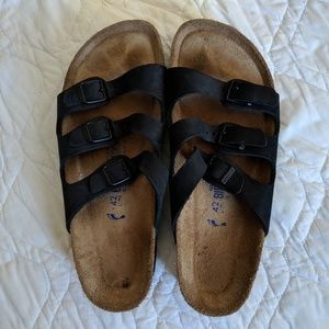 BIRKENSTOCKS Florida Black size 42 (9/11)